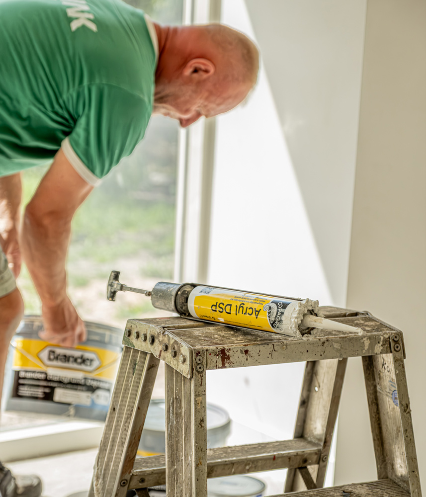 Eggink schilders vervangen glas en gebruiken kit