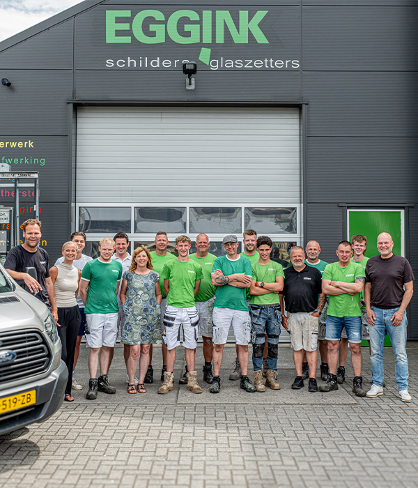 Het team van Eggink Schilders